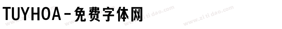 TUYHOA字体转换
