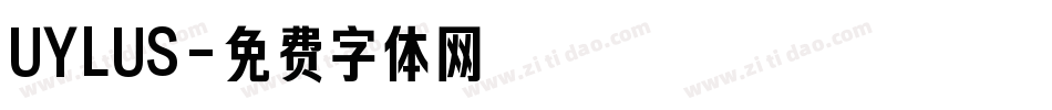 UYLUS字体转换