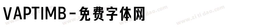 VAPTIMB字体转换