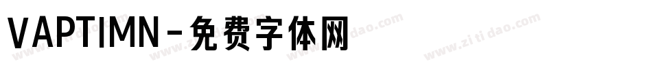 VAPTIMN字体转换
