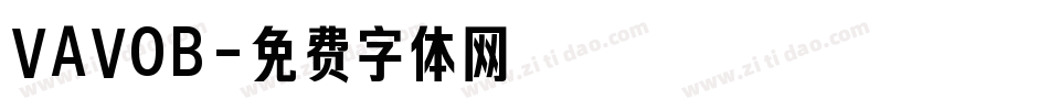 VAVOB字体转换