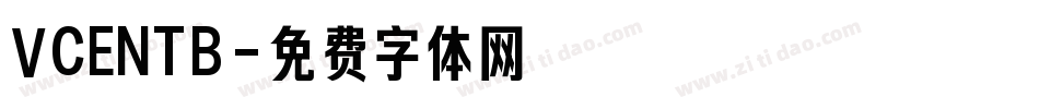 VCENTB字体转换