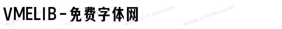 VMELIB字体转换