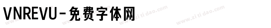 VNREVU字体转换