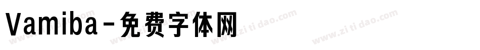 Vamiba字体转换