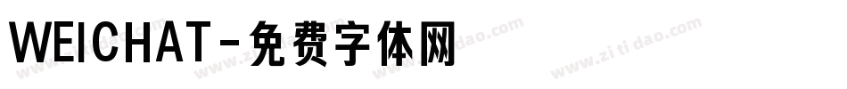 WEICHAT字体转换