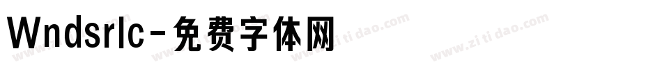 Wndsrlc字体转换