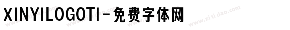 XINYILOGOTI字体转换