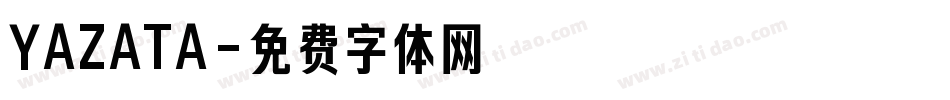 YAZATA字体转换