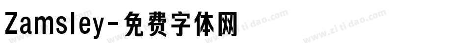 Zamsley字体转换