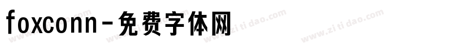 foxconn字体转换