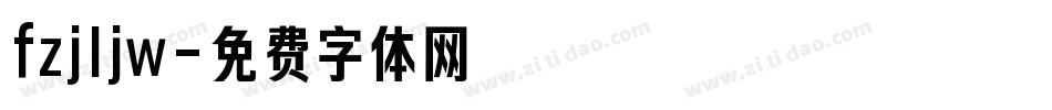 fzjljw字体转换