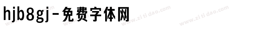 hjb8gj字体转换