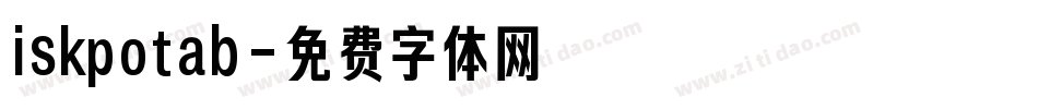 iskpotab字体转换