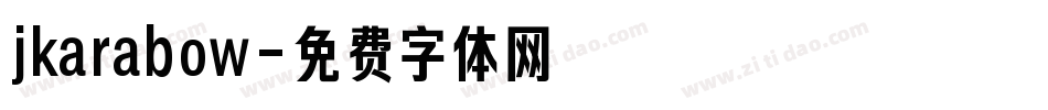 jkarabow字体转换