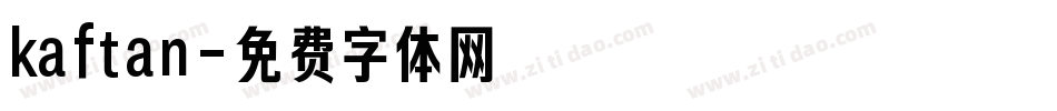kaftan字体转换