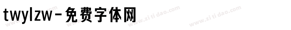 twylzw字体转换