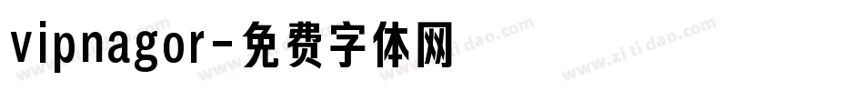 vipnagor字体转换