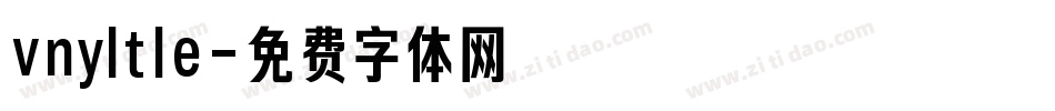 vnyltle字体转换