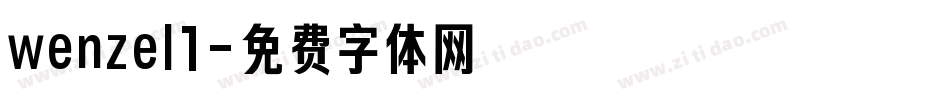 wenzel1字体转换