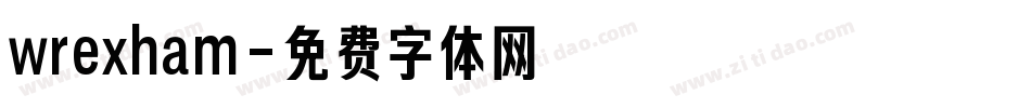 wrexham字体转换