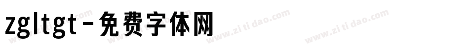 zgltgt字体转换
