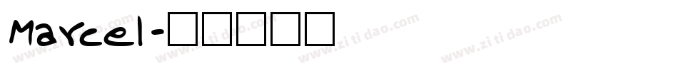 Marcel字体转换