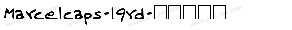 Marcelcaps-l9rd字体转换