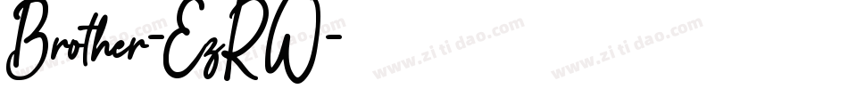 Brother-EzRW字体转换