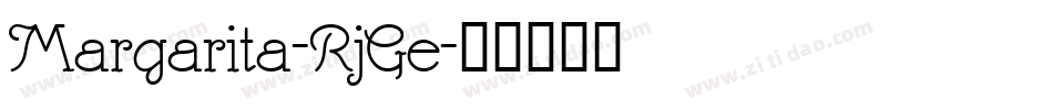 Margarita-RjGe字体转换