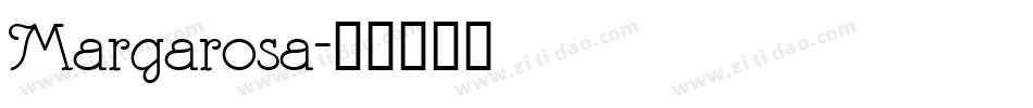 Margarosa字体转换