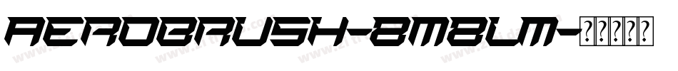 Aerobrush-8M8lM字体转换