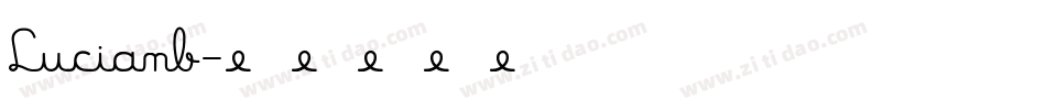 Lucianb字体转换