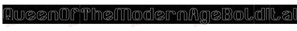 QueenOfTheModernAgeBoldItalic-rg2Rp字体转换 QueenOfTheModernAgeBoldItalic-rg2Rp字体转换