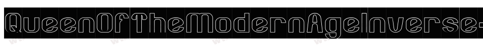 QueenOfTheModernAgeInverse-2O7el字体转换