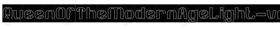 QueenOfTheModernAgeLight-vm3r7字体转换