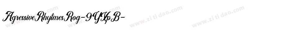 AgressiveRhytmesRog-9YXpB字体转换