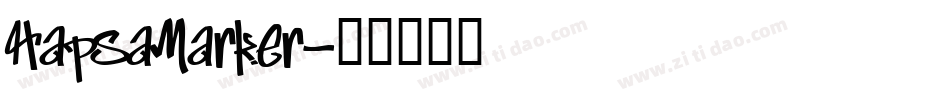 HapsaMarker字体转换