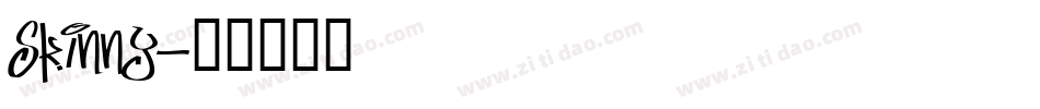 Skinny字体转换