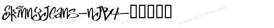 SkinnyJeans-nJB4字体转换