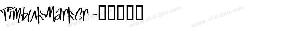 TimbukMarker字体转换