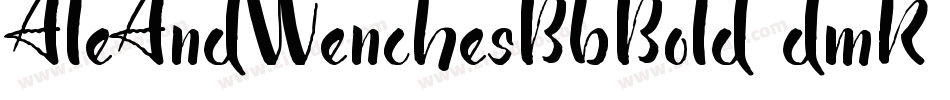 AleAndWenchesBbBold-dmK字体转换