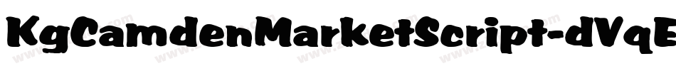 KgCamdenMarketScript-dVqE字体转换