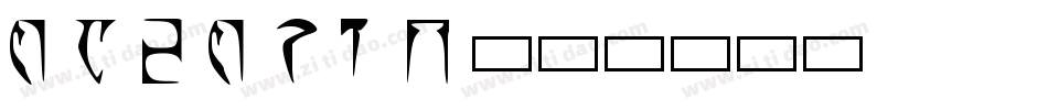 daedric字体转换