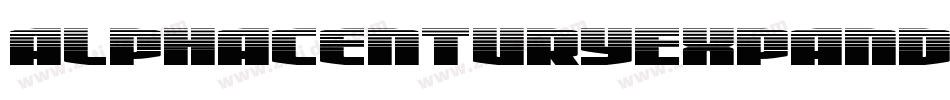 AlphaCenturyExpanded-PKO9B字体转换