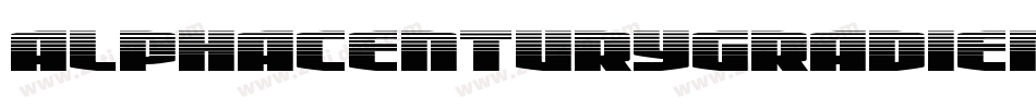 AlphaCenturyGradient-X3AJg字体转换
