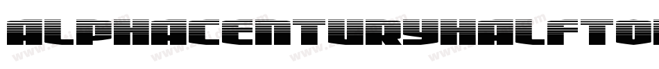 AlphaCenturyHalftone-6Yn46字体转换