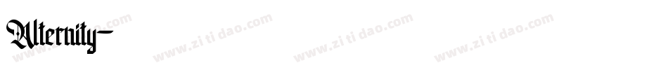 Alternity字体转换