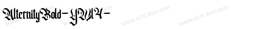 AlternityBold-YWl4字体转换