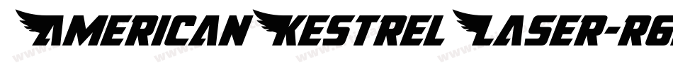 AmericanKestrelLaser-r62y字体转换